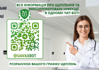 Інформація про роботу чат-боту з вакцинації